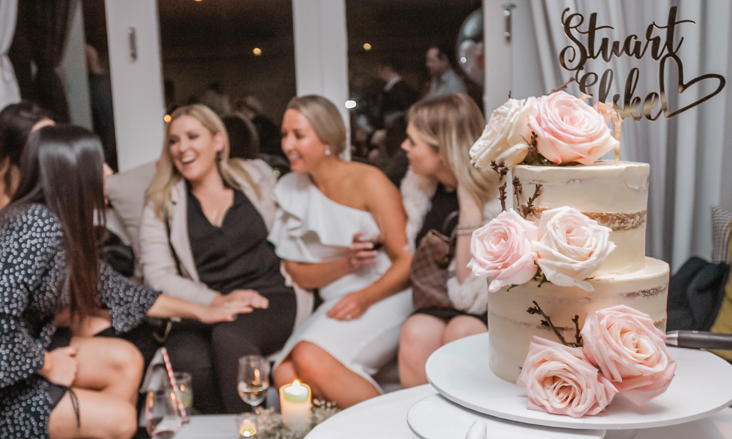 Romantic Engagement Party Photography